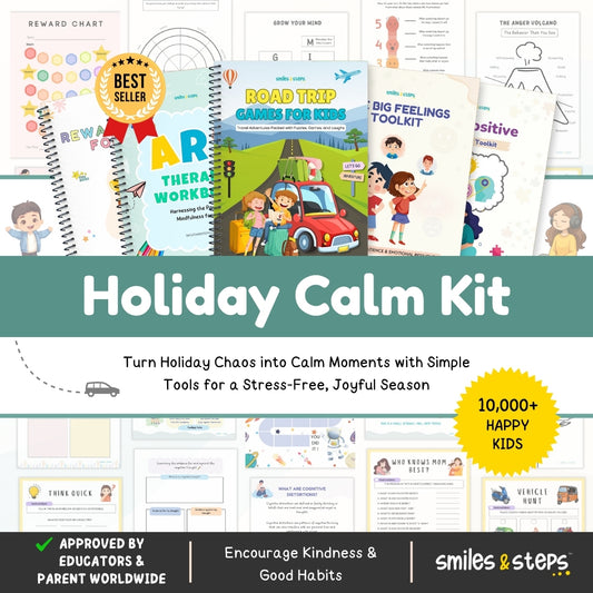 Holiday Calm Kit – Big Feelings, Travel Games & Reward Charts