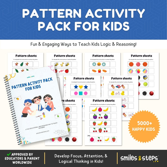 Pattern Activity Pack for Kids – Build Logic Through Play
