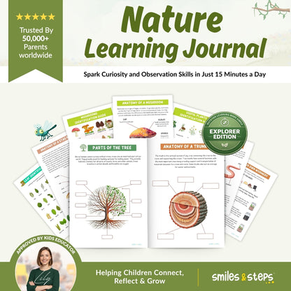 Ultimate Nature Learning Journal for Kids - Explore, Observe & Learn Outdoors