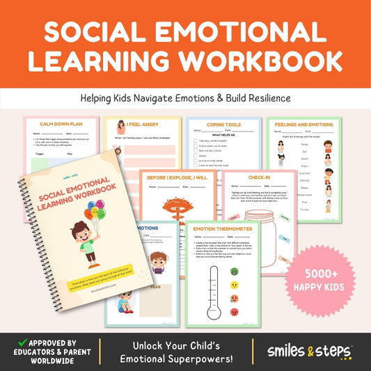 Social Emotional Learning Workbook for Kids