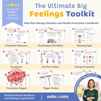 The Ultimate Big Feelings Toolkit for Kids – Build Emotional Strength & Calm Responses