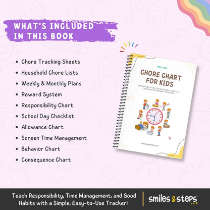 Chore Chart for Kids: Organize, Motivate & Track