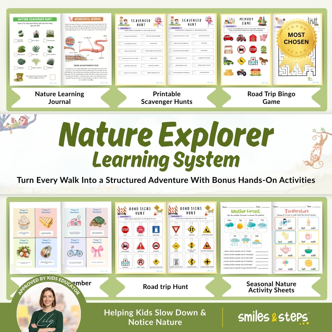 Ultimate Nature Learning Journal for Kids - Explore, Observe & Learn Outdoors