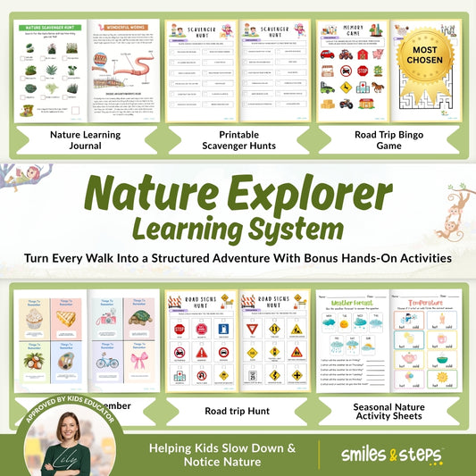 Ultimate Nature Learning Journal for Kids - Explore, Observe & Learn Outdoors