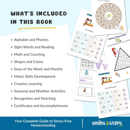 Ultimate Homeschool Preschool Curriculum — Learn & Play Daily at Home