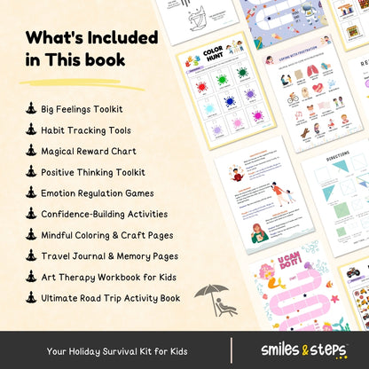 Holiday Calm Kit – Big Feelings, Travel Games & Reward Charts