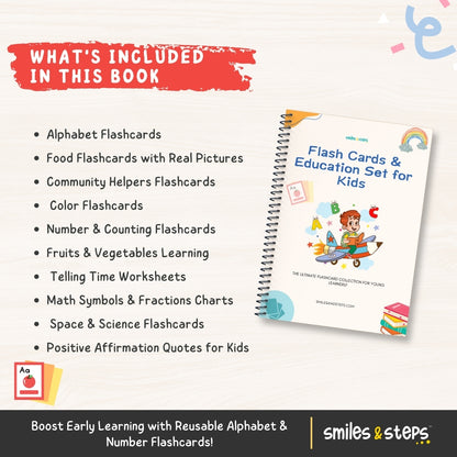 Flash Cards Learning Kit for Kids – Smart Start to Childhood