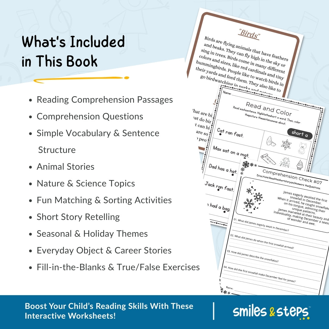 Complete Reading Comprehension Pack for Kids 15+ Tools for Better Reading & Understanding