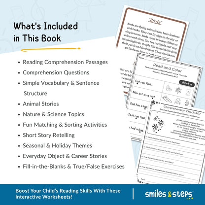 Complete Reading Comprehension Pack for Kids 15+ Tools for Better Reading & Understanding