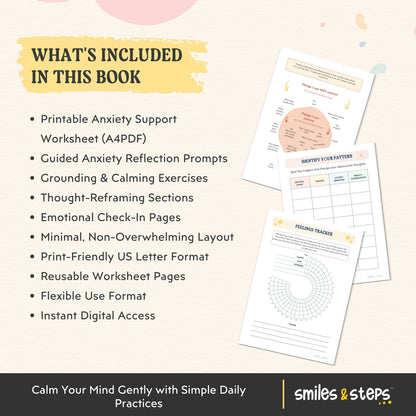 Teen Anxiety Workbook - Calm & Clarity Toolkit