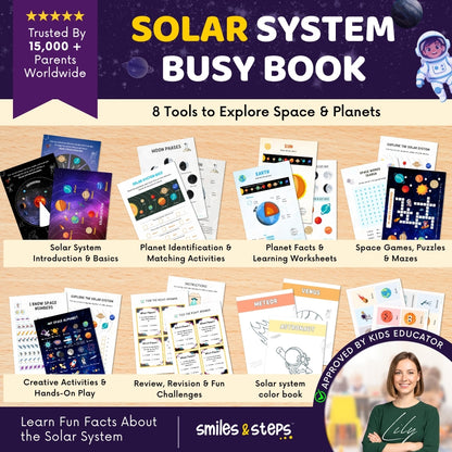 The Ultimate Solar System Busy Book for Kids – Fun STEM Activities to Explore Space & Planets