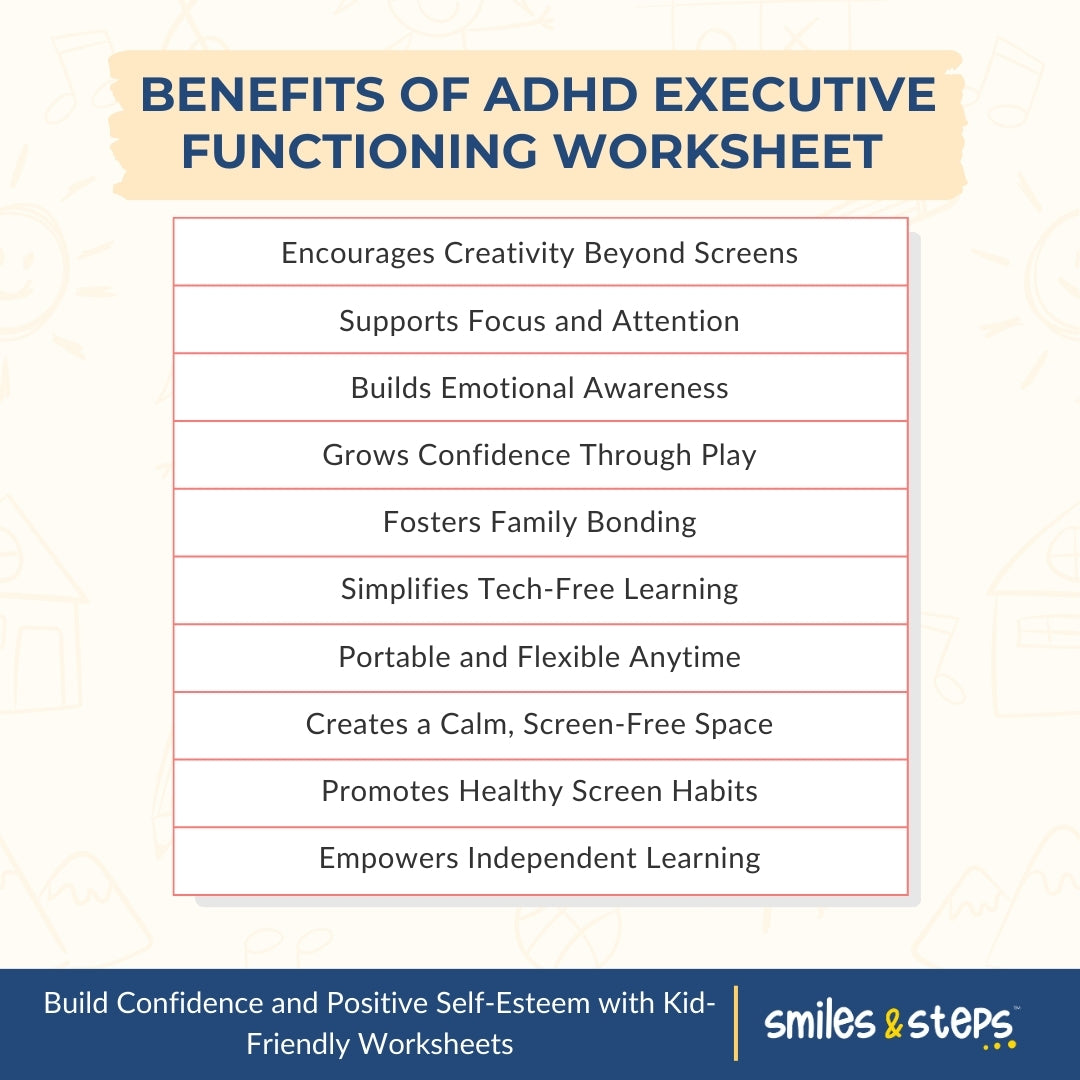 Ultimate ADHD Executive Functioning Bundle for Kids – Build Focus, Confidence & Daily Routines