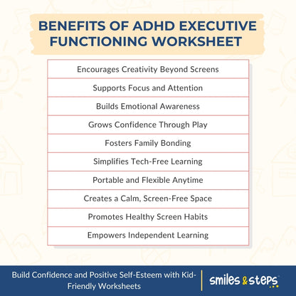 Ultimate ADHD Executive Functioning Bundle for Kids – Build Focus, Confidence & Daily Routines