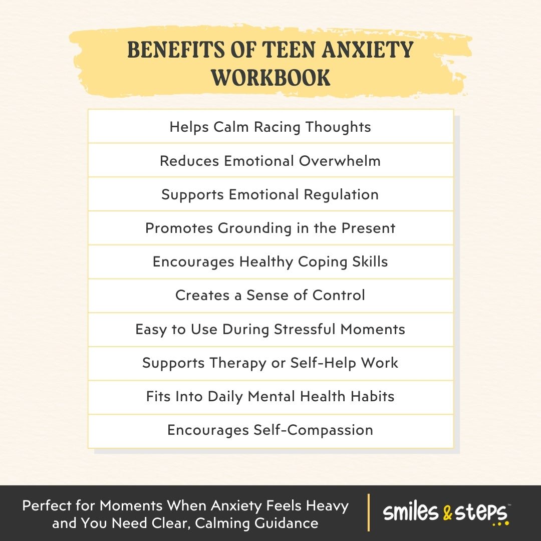Teen Anxiety Workbook - Calm & Clarity Toolkit