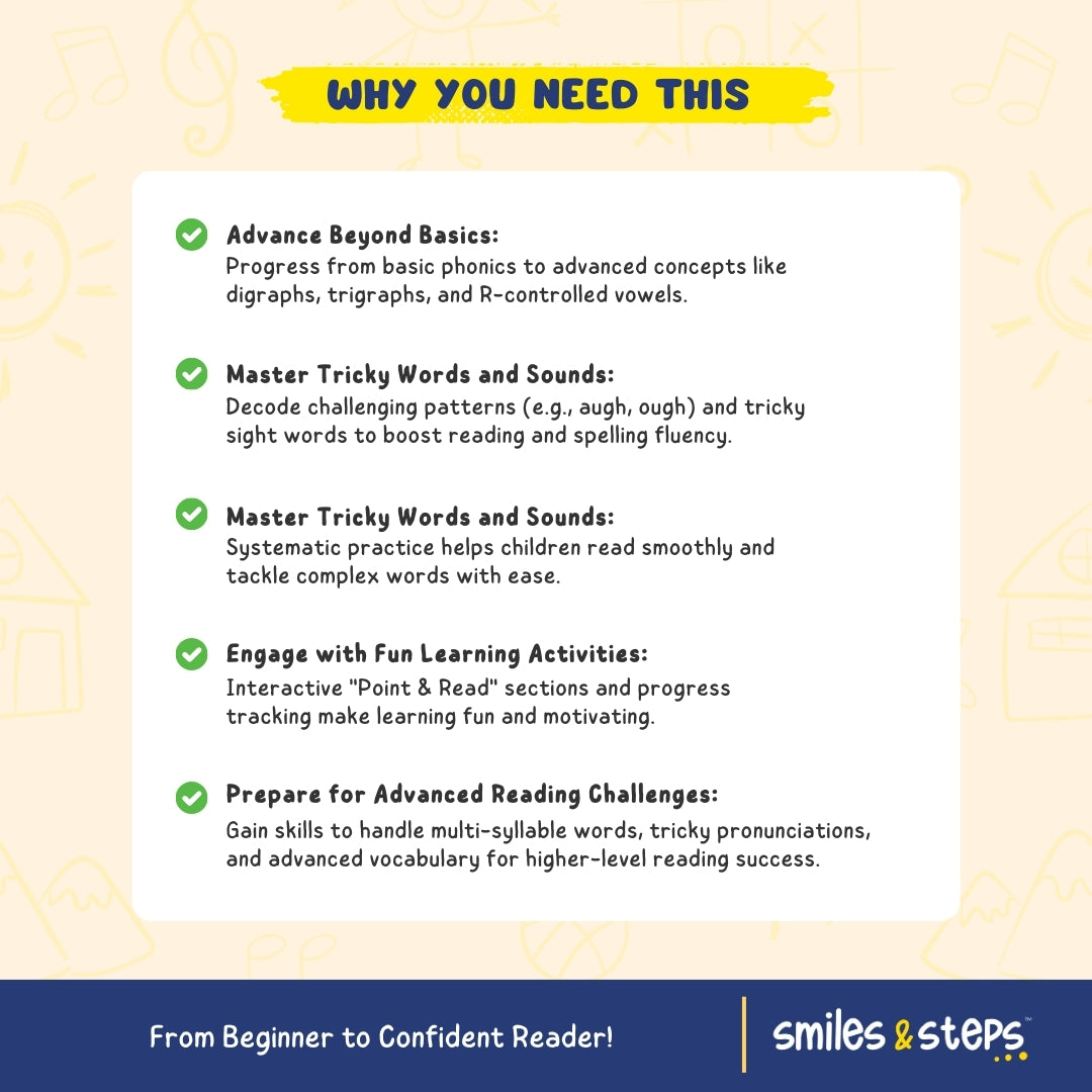 The Ultimate Phonics Workbook Bundle | CVC Words & Sight Words | Read, Blend & Smile