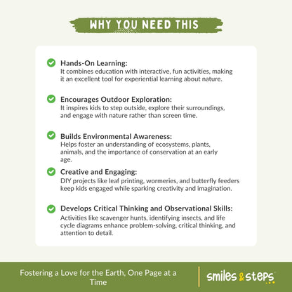 Ultimate Nature Learning Journal for Kids - Explore, Observe & Learn Outdoors