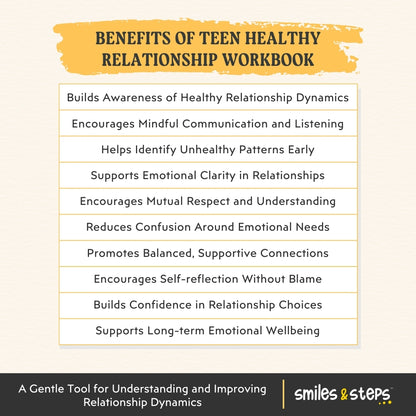 Teen Healthy Relationship Workbook – Healthy Communication Made Clear