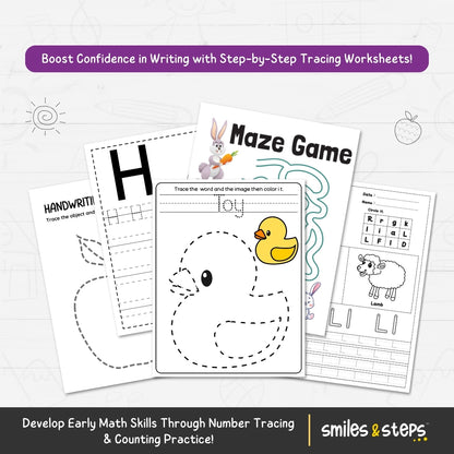 Tracing Pack for Kids – Build Writing Skills Easily