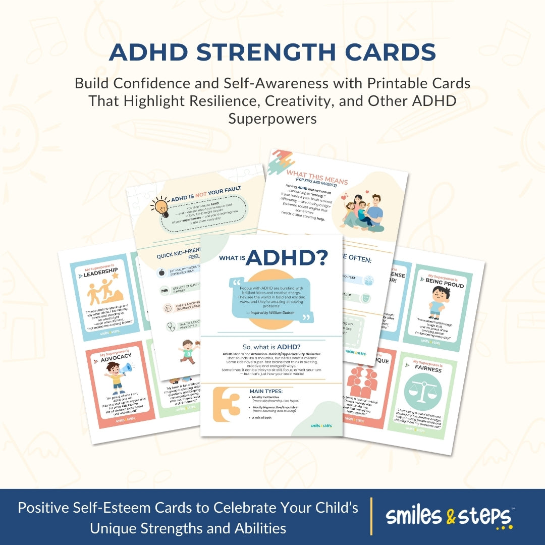 Ultimate ADHD Executive Functioning Bundle for Kids – Build Focus, Confidence & Daily Routines