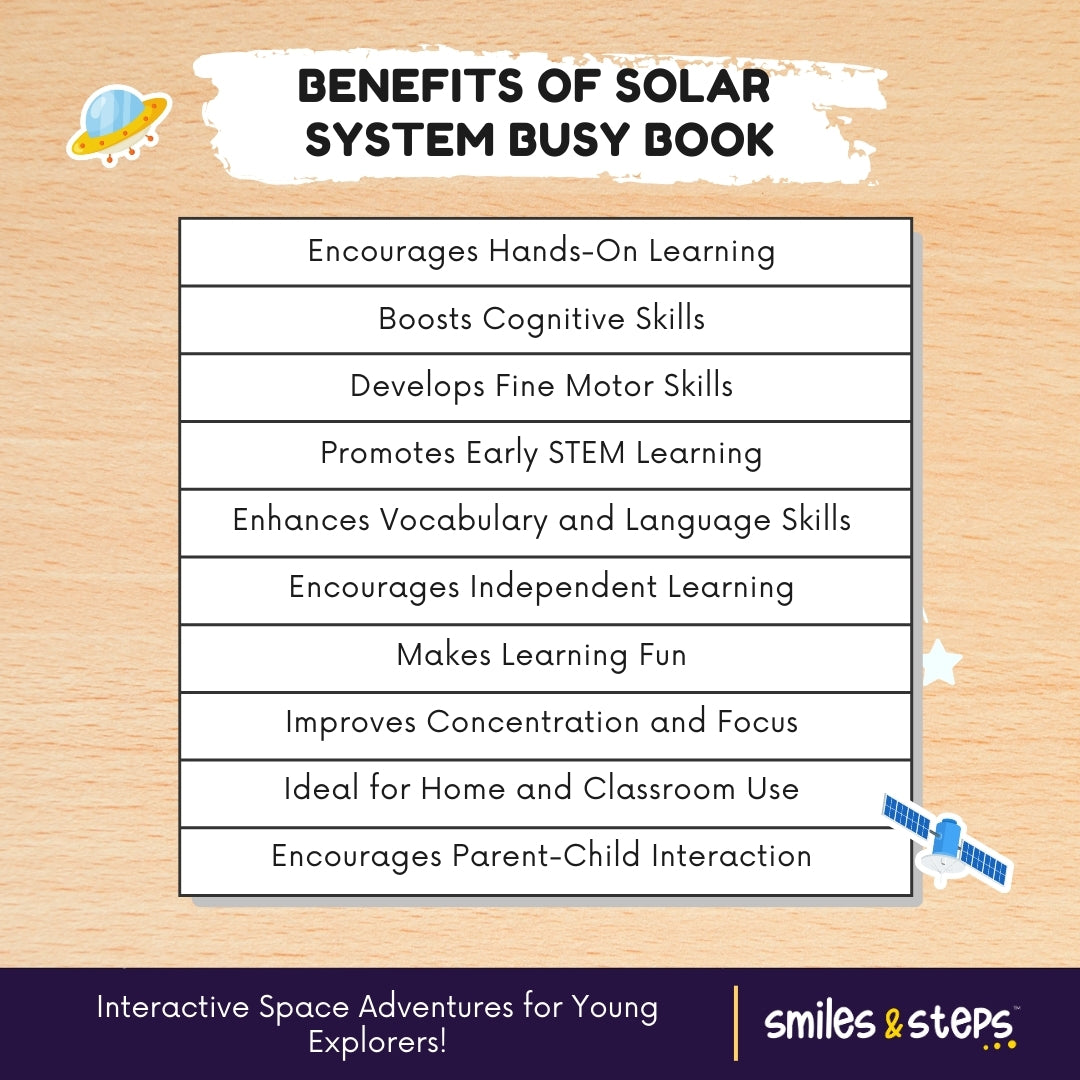 The Ultimate Solar System Busy Book for Kids – Fun STEM Activities to Explore Space & Planets