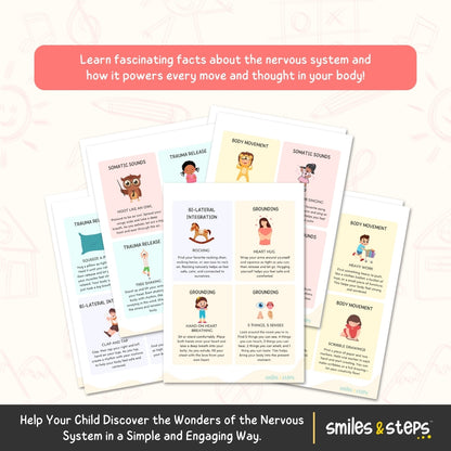 The Polyvagal Theory for Kids | Human Nervous System Workbook | Brain & Body Fun Facts