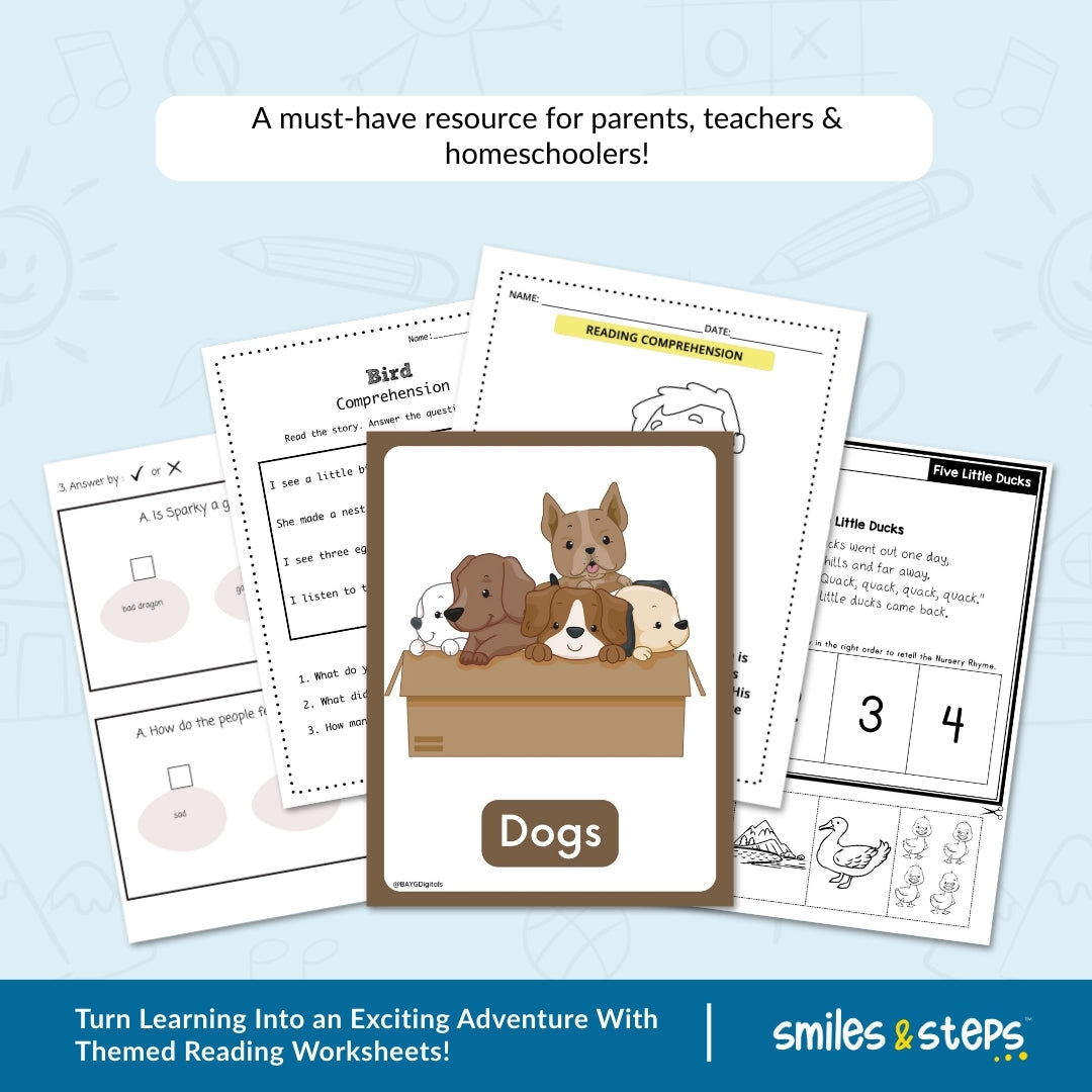 Complete Reading Comprehension Pack for Kids 15+ Tools for Better Reading & Understanding
