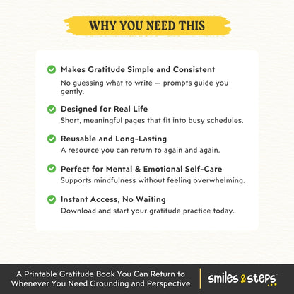 Teen Daily Gratitude Planner - Calm Mind, Happier Days