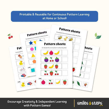 Pattern Activity Pack for Kids – Build Logic Through Play