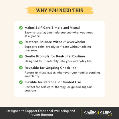 Teen Self-Care Wheel and Routine – Visual Balance for Calm, Healthy Habits