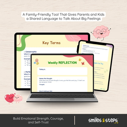 My Silly Brain OCD Therapy Workbook for Kids – Brave Thoughts Toolkit