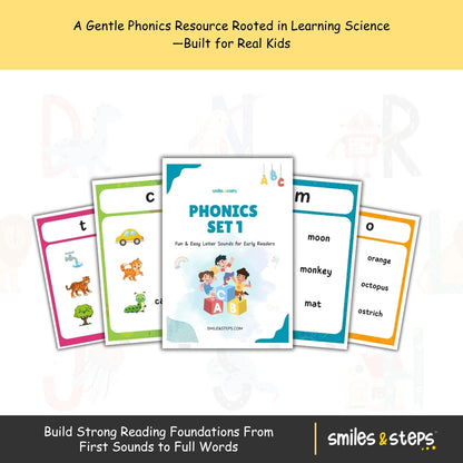Complete Phonics Flashcards Set – Unlock Reading Success for Kids