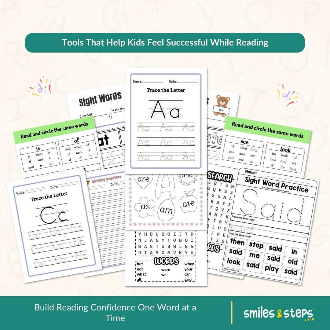 Ultimate Sight Words Pack for Kids: 20+ Tools for Early Literacy & Fluency
