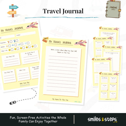 Road Trip Games Bundle for Kids – 125+ Screen-Free Activities, Games & Travel Journal
