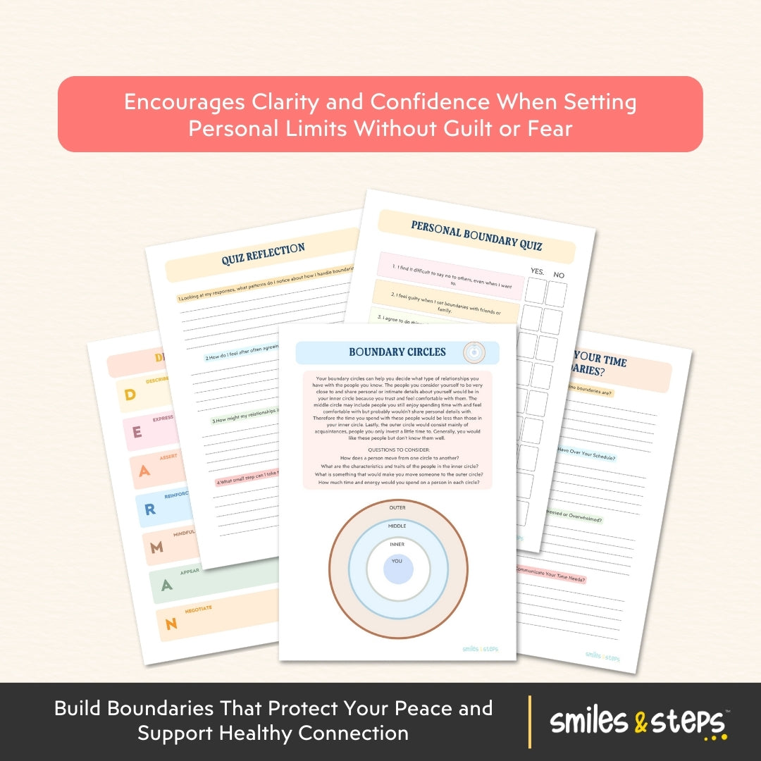 Teen Personal Boundaries Workbook – Build Confidence & Healthy Limits