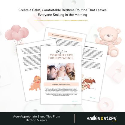 Baby Sleep Guide for Newborns & Toddlers (0–5 Yrs) | Gentle Sleep Training Routines & Schedules
