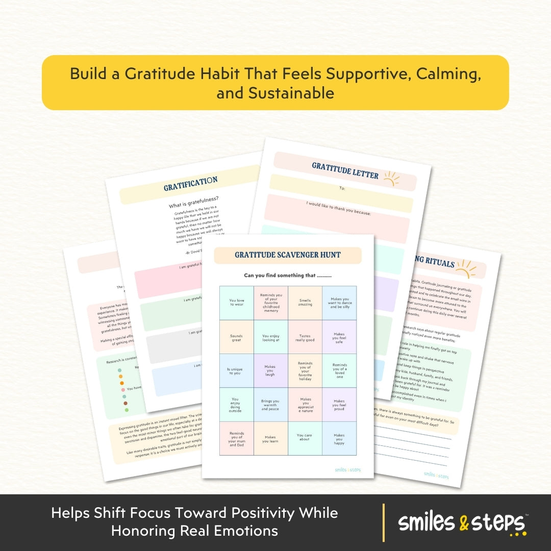 Teen Daily Gratitude Planner - Calm Mind, Happier Days