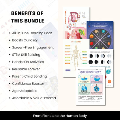 Space & Science Mega Kit – 774+ STEM Pages for Curious Kids