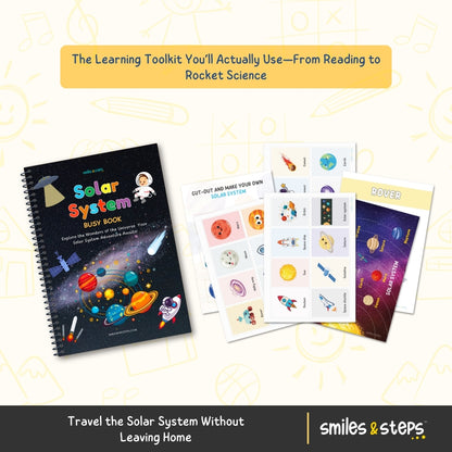 The Fun & Educational Learning Adventure Bundle – Includes 5 Expert Workbooks for STEM, Phonics, Space, Nature & Life Skills