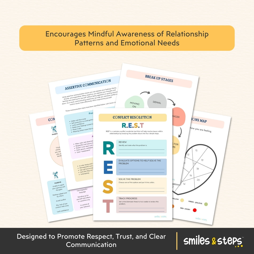 Teen Healthy Relationship Workbook – Healthy Communication Made Clear