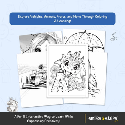 Coloring Book for Kids: Fun Learning Through Art