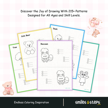 How to Draw Patterns Book – 215+ Step-by-Step Art Guides