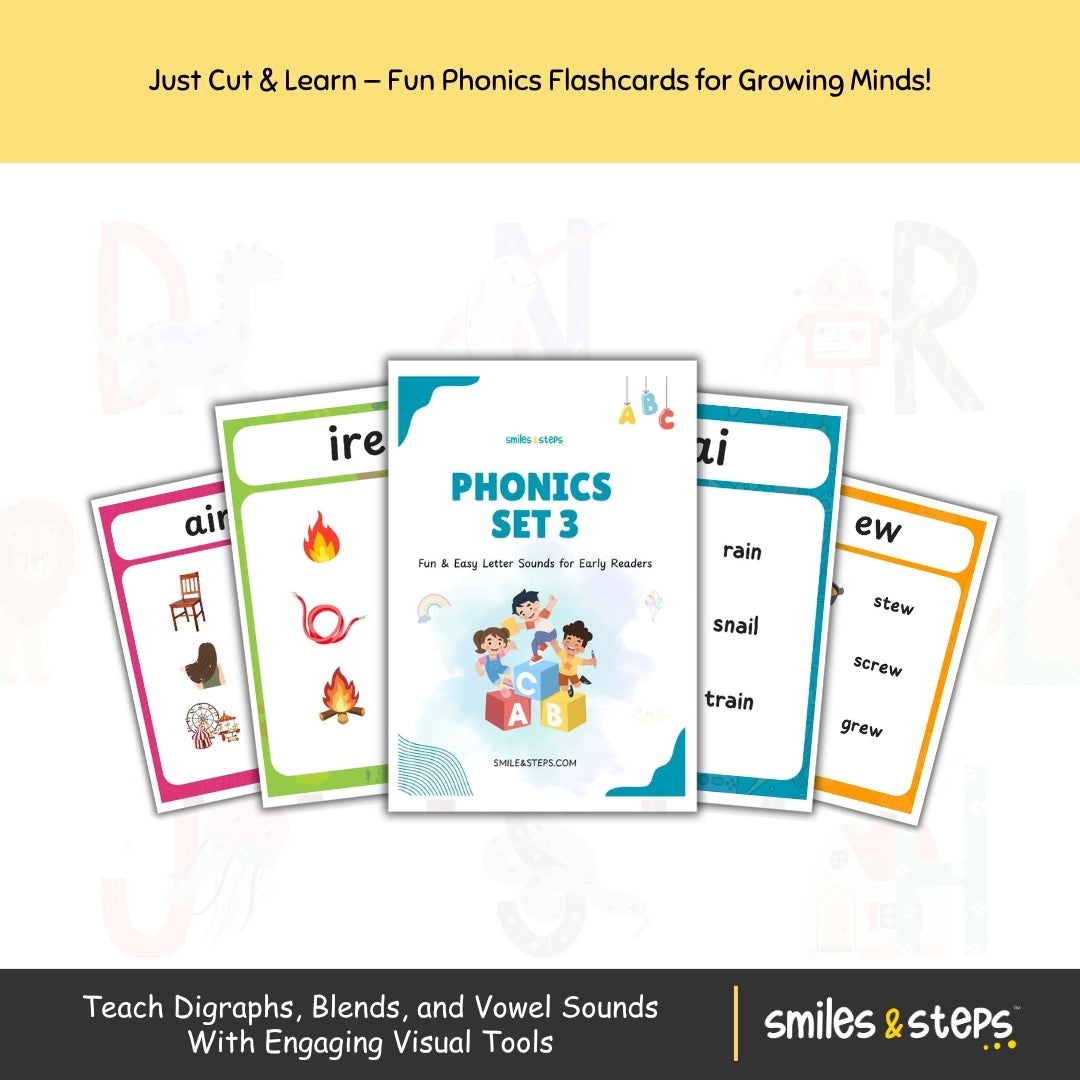 Complete Phonics Flashcards Set – Unlock Reading Success for Kids