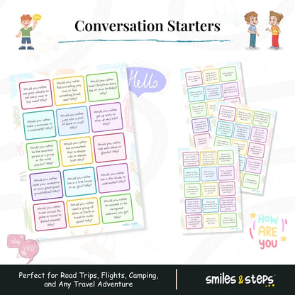 Road Trip Games Bundle for Kids – 125+ Screen-Free Activities, Games & Travel Journal