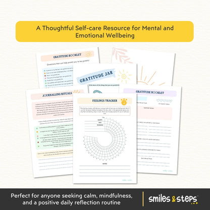 Teen Daily Gratitude Planner - Calm Mind, Happier Days