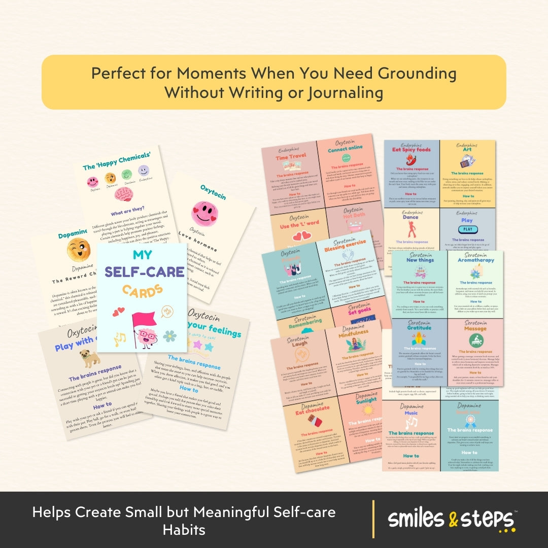 Teen Self-Care Cards – Gentle Daily Support for Overwhelming Days