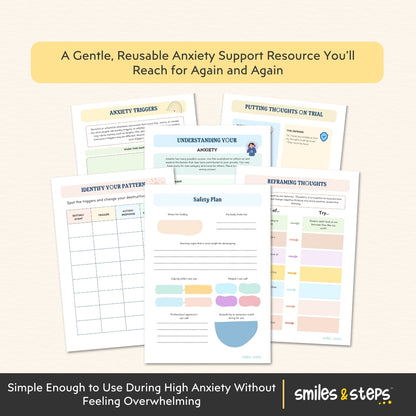 Teen Anxiety Workbook - Calm & Clarity Toolkit