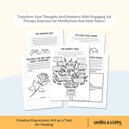 Ultimate Kids Art Therapy Workbook for Emotional Growth & Confidence | Screen-Free Learning for Kids