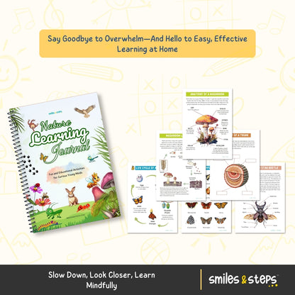 The Fun & Educational Learning Adventure Bundle – Includes 5 Expert Workbooks for STEM, Phonics, Space, Nature & Life Skills