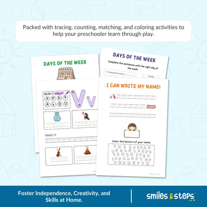 Ultimate Homeschool Preschool Curriculum — Learn & Play Daily at Home