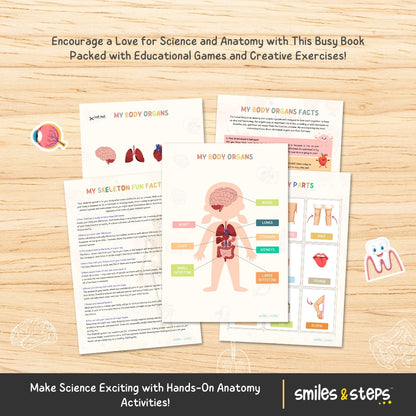 Human Anatomy Busy Book | Fun Hands-On Learning